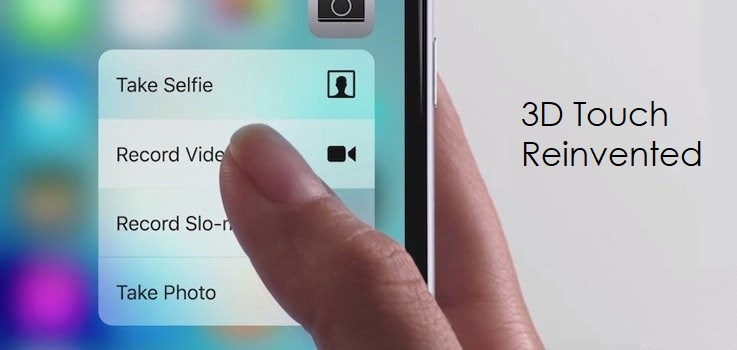 New Apple Patent shows Apple Reinventing 3D Touch