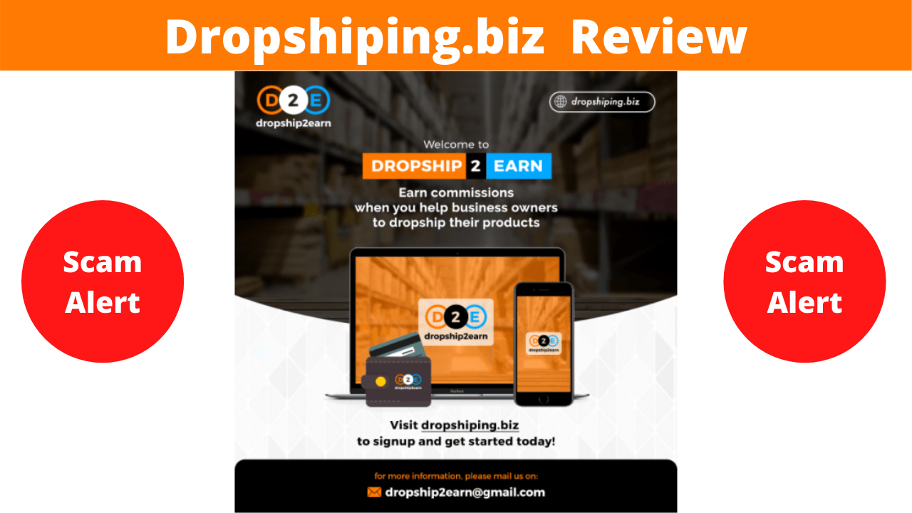 Dropshiping.biz review: A Nigerian Ponzi camouflaging as a dropshipping business