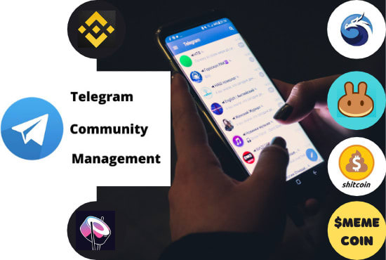 I will be your telegram admin for memecoin or binance bsc project or any crypto project