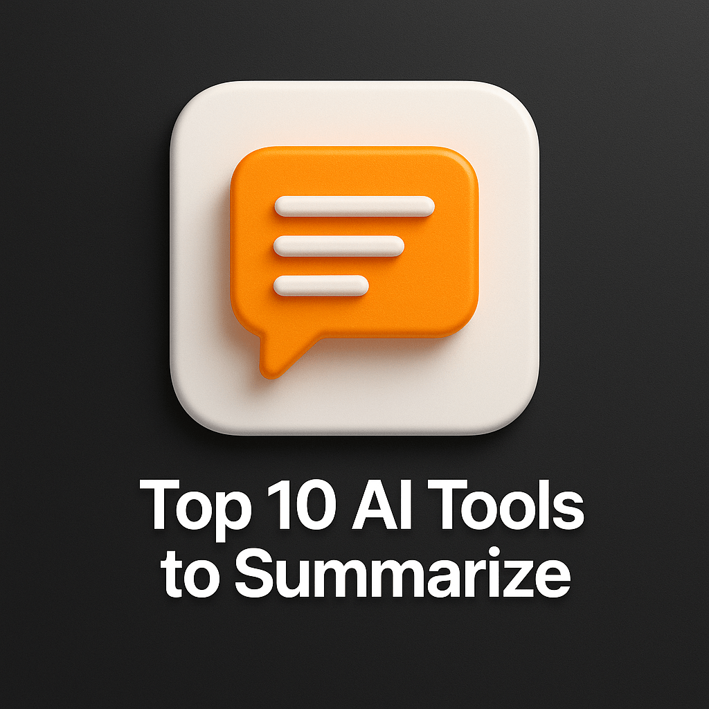 Top 10 AI Tools to Summarize Your Conversations Instantly