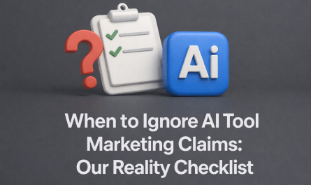 AI Marketing Tool Reality Checklist