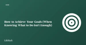 The Architecture of Achievement: Why Your Goals Fail and How to Redesign Your Success
