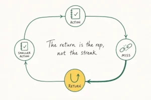 The Recovery Loop: Why Everything You Know About Self-Discipline Is Obsolete at Midlife