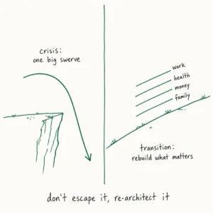 The Architecture of Change: Redefining the Midlife Transition
