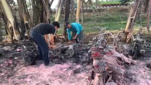 Inferno at PT RCL Travelware: Dozens of Motorcycles Destroyed in Demak Factory Blaze
