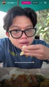 The Culinary Side of the Spotlight: Uan Kaisar and His Viral Live-Streaming Sessions