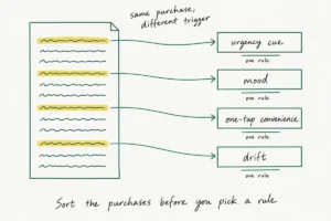 The Architecture of the Lapse: Why Your Spending Rules Fail and How to Actually Stop Impulse Buying